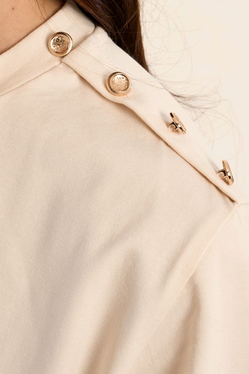 T-shirt crop in cotone - Molly Bracken