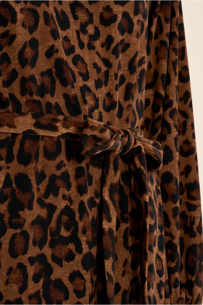 Leopard print dress