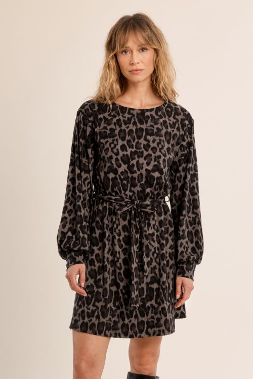 Leopard print dress