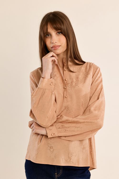 Camisa de manga larga con estampado