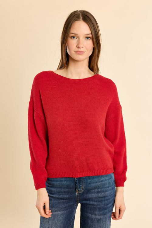 Jersey de manga larga corte recto