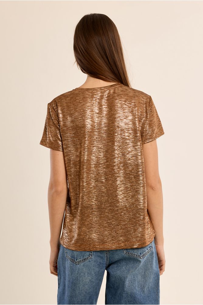 Metallic T-shirt