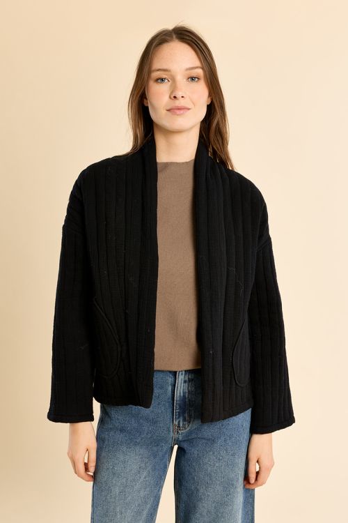 Short kimono jacket