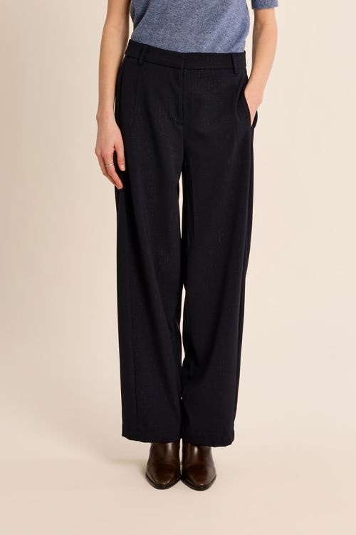 Barrel suit trousers