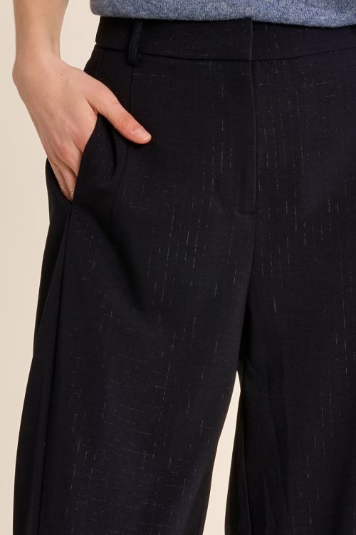Pantalon tailleur barrel