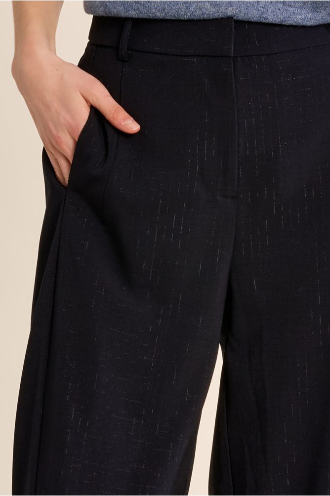 Pantalon tailleur barrel