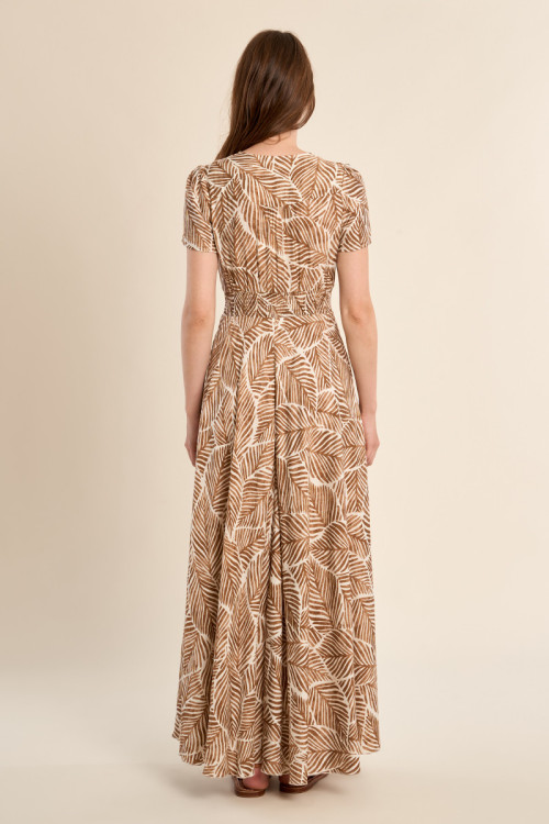 Maxi dress, printed