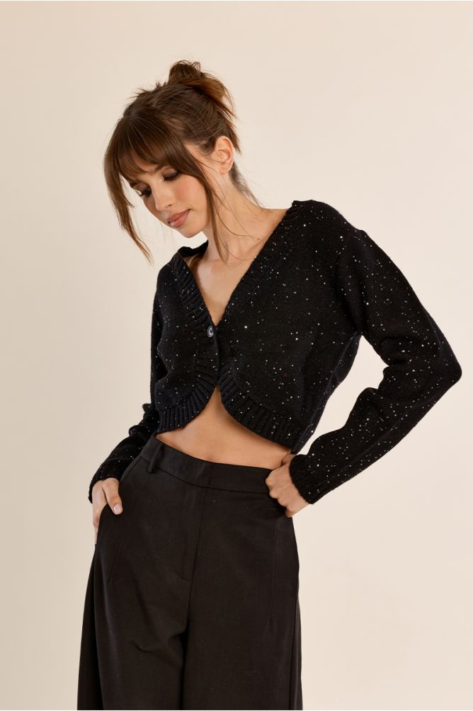 Boléro parsemé de sequins