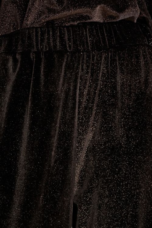 Pantalon droit à paillettes