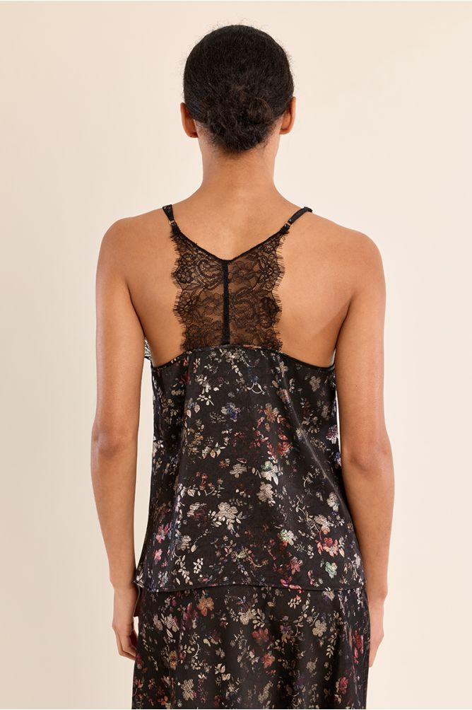 Top lencero con estampado