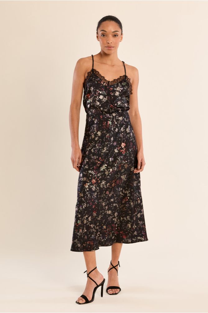 Camisole with floral print