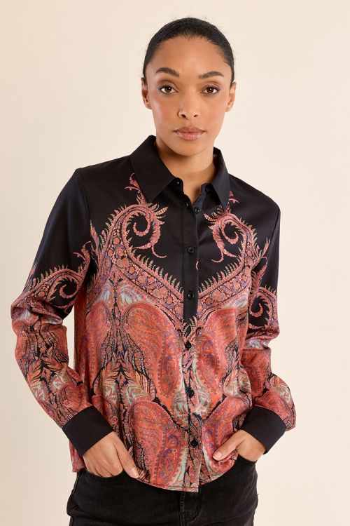 Camisa de manga larga con estampado