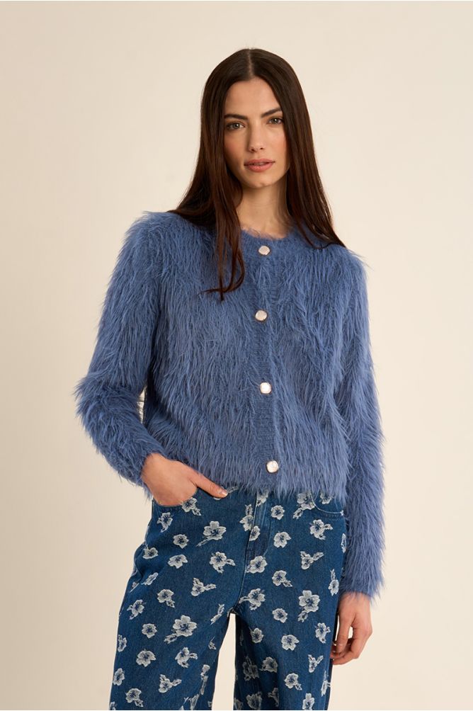 Gilet texturé