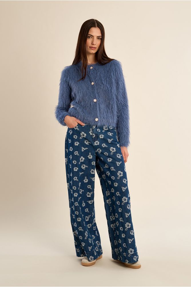 Gilet texturé