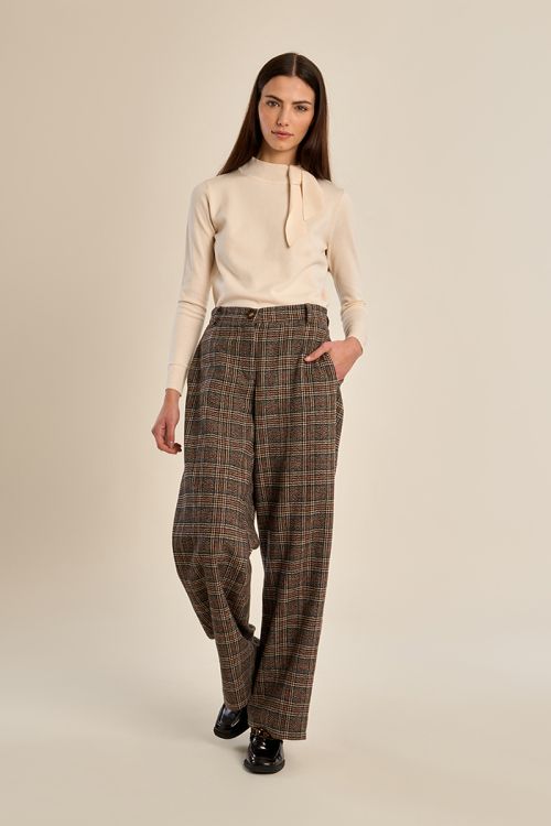 Pantalón largo con estampado