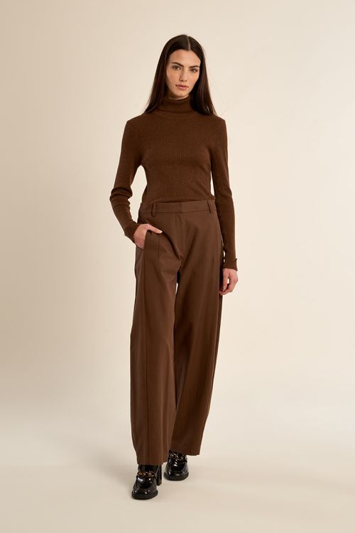 Pantalon large à pinces
