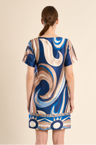 Printed t-shirt dress