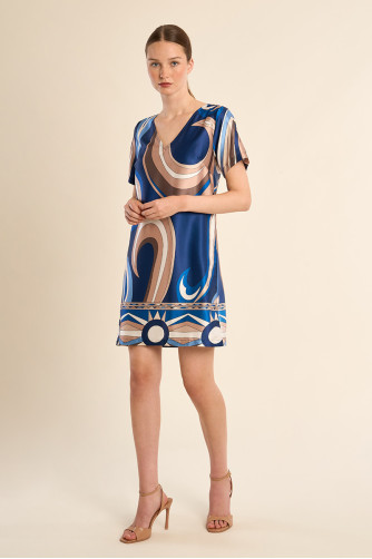 Printed t-shirt dress