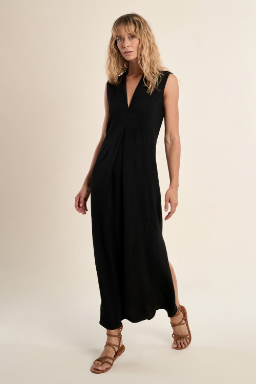 Long A-line dress