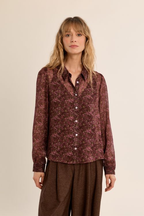 Camisa de manga larga con estampado