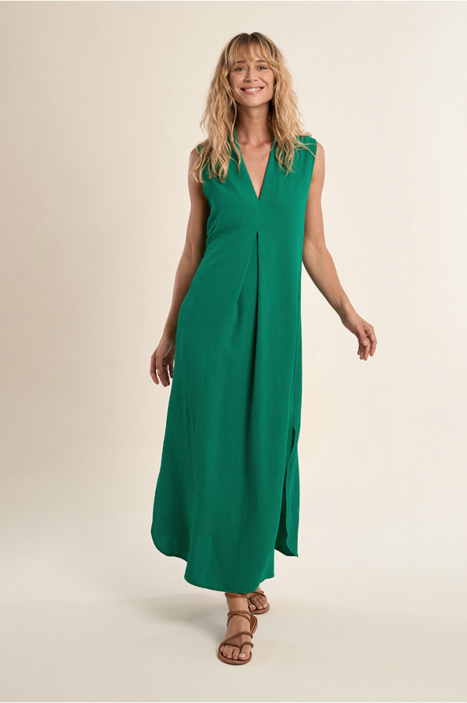 Long A-line dress