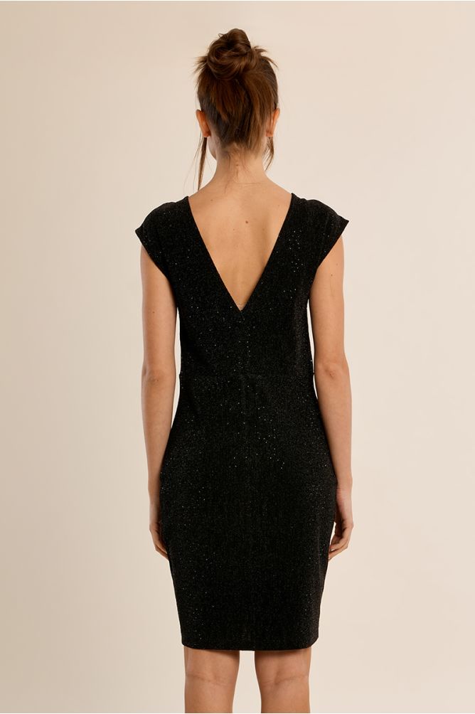 Robe courte pailletée