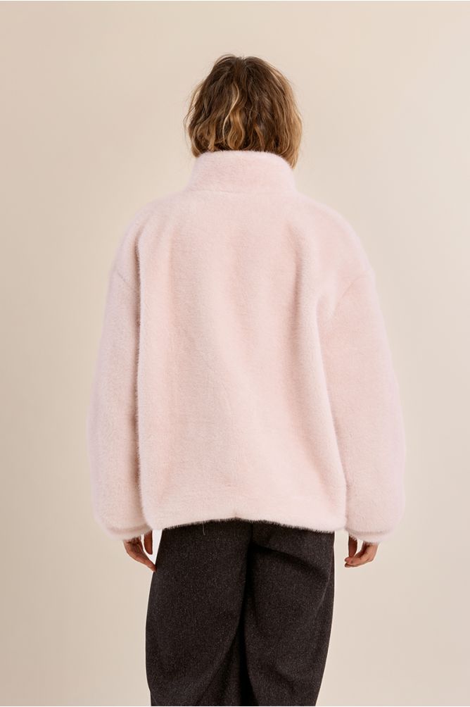 Imitation fur jacket