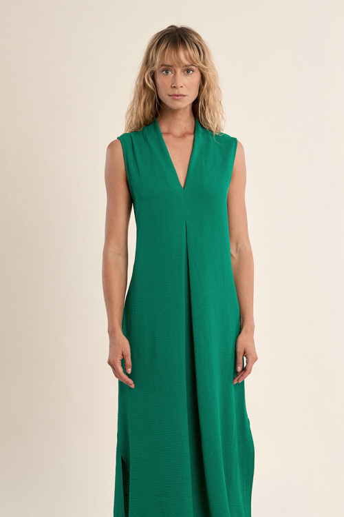 Long A-line dress