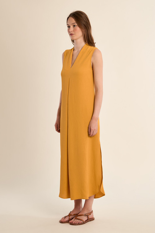 Long A-line dress
