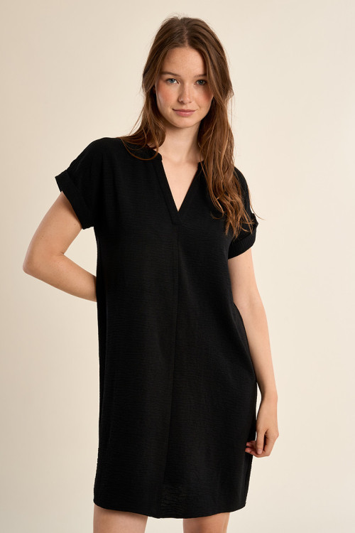 Short, straight dress