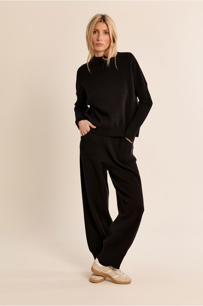Pantalon jogger en maille