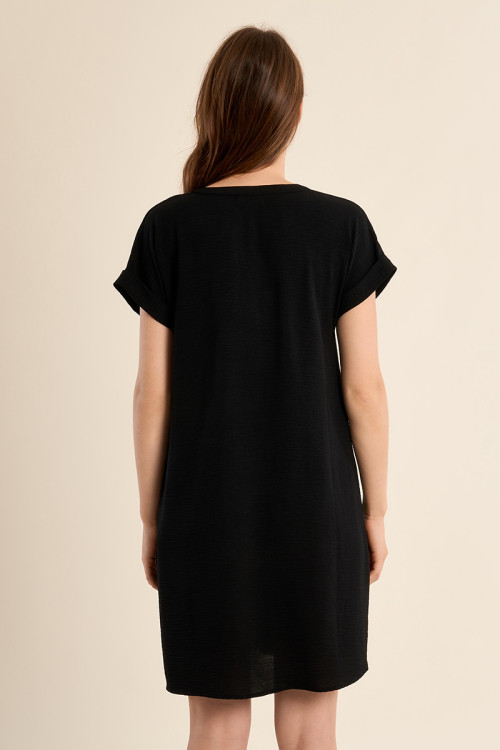 Robe courte et droite