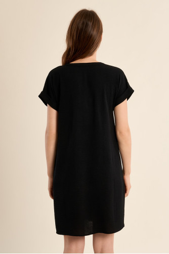 Robe courte et droite