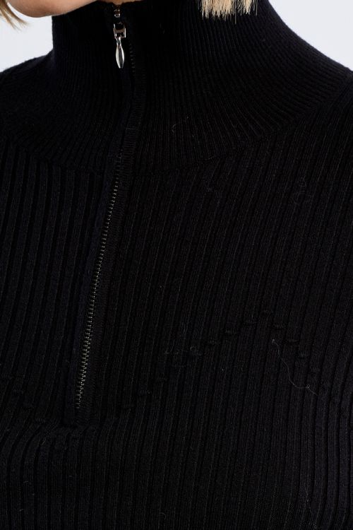 Jersey de manga larga cuello alto