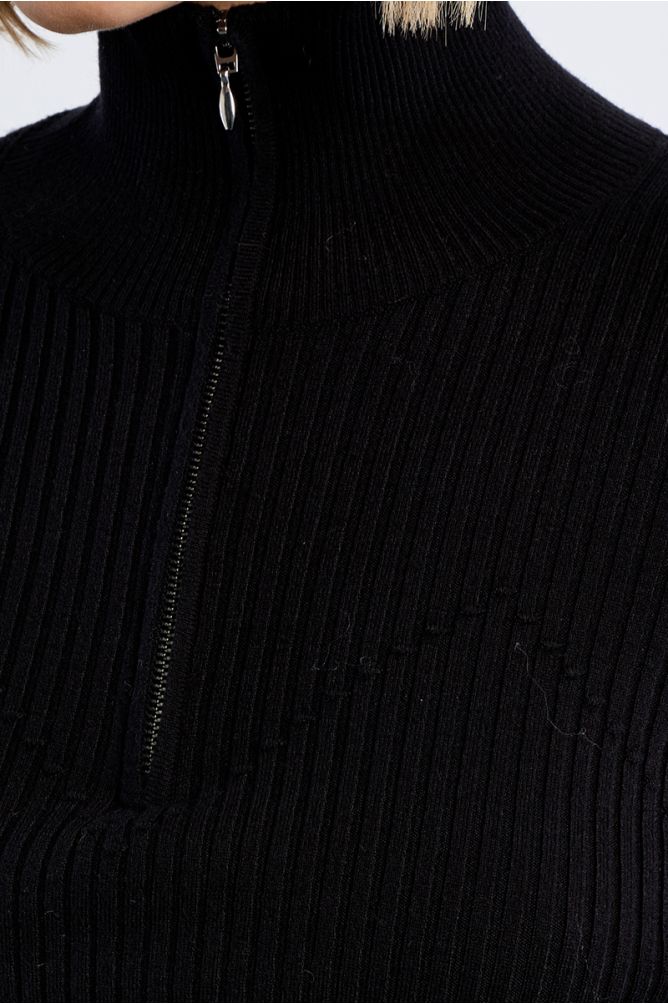 Jersey de manga larga cuello alto