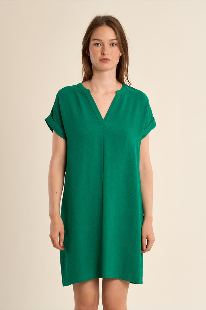 Robe courte et droite