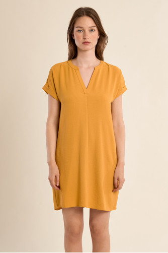 Short, straight dress