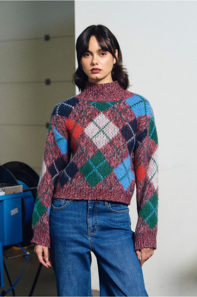 Jersey de manga larga con estampado