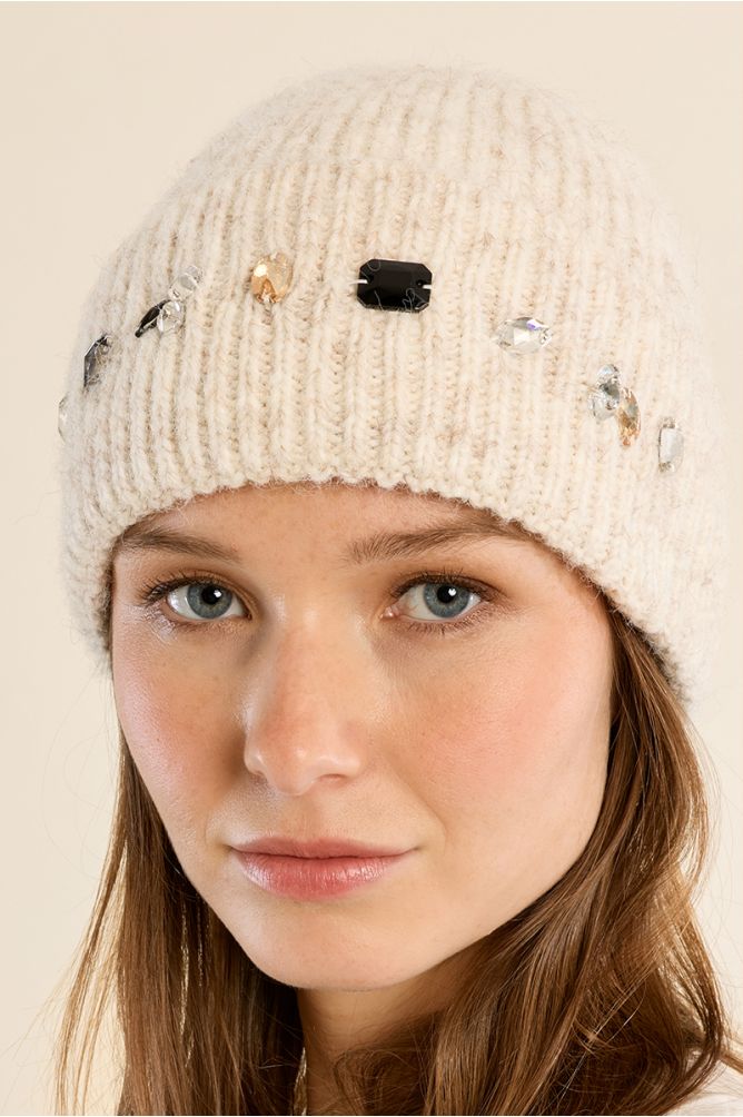 Gorro detalle abalorios