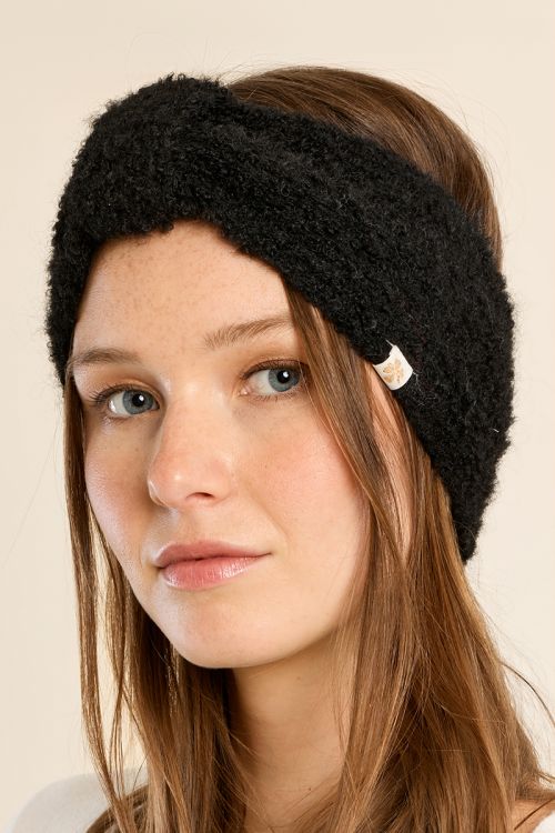 Heather wool headband