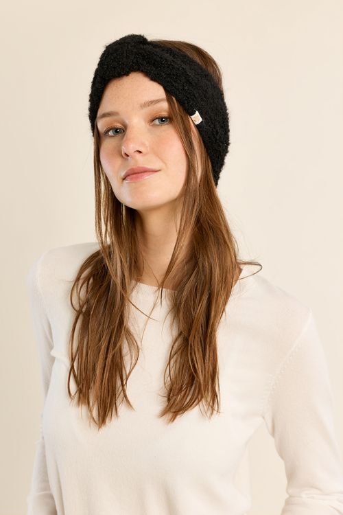Bandeau en laine chinée