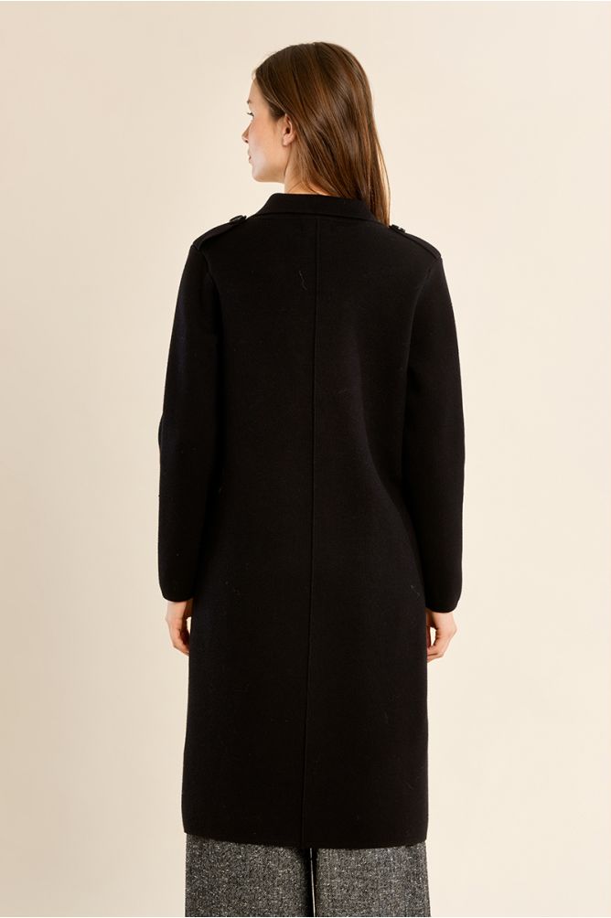 Manteau blazer, long