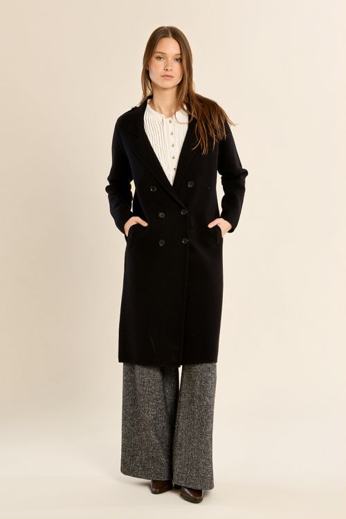 Manteau blazer, long