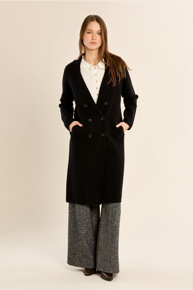 Manteau blazer, long
