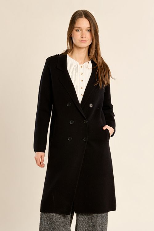 Manteau blazer, long