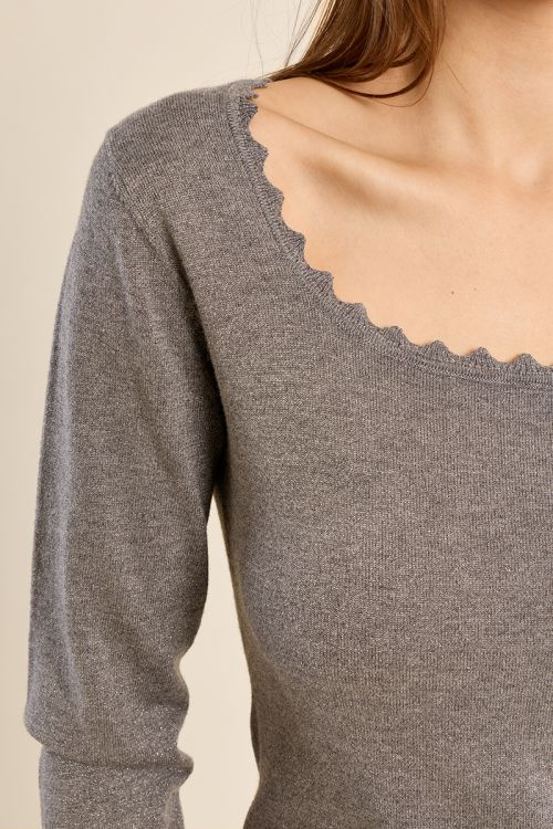 Jersey de manga larga liso