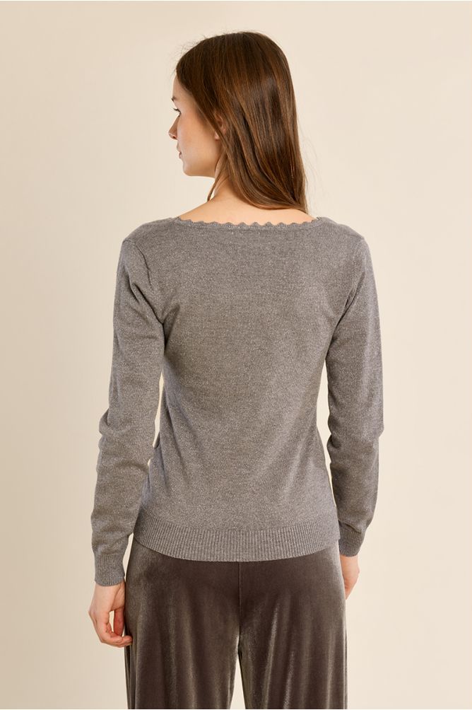 Jersey de manga larga liso