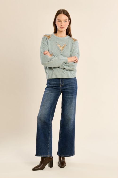 Pull détails fantaisie