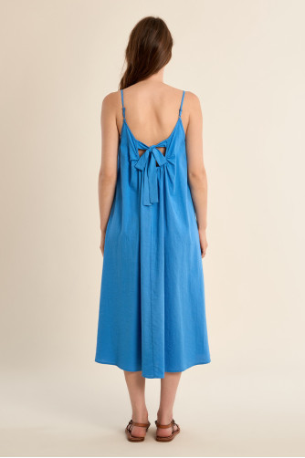 Long dress, open back