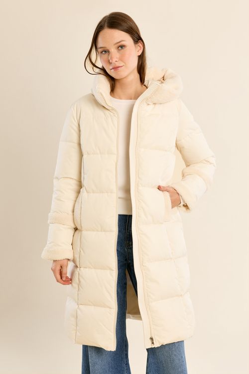 Chaqueta acolchada con capucha